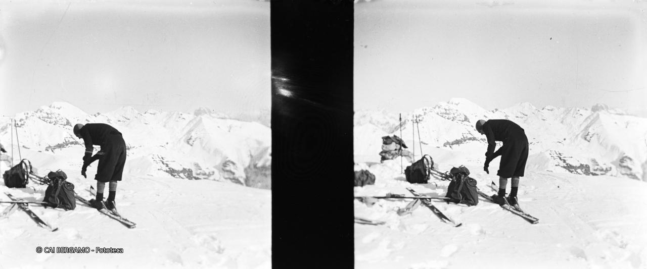 Skiatore finalmente arrivato (vedasi tipo di attacchi)