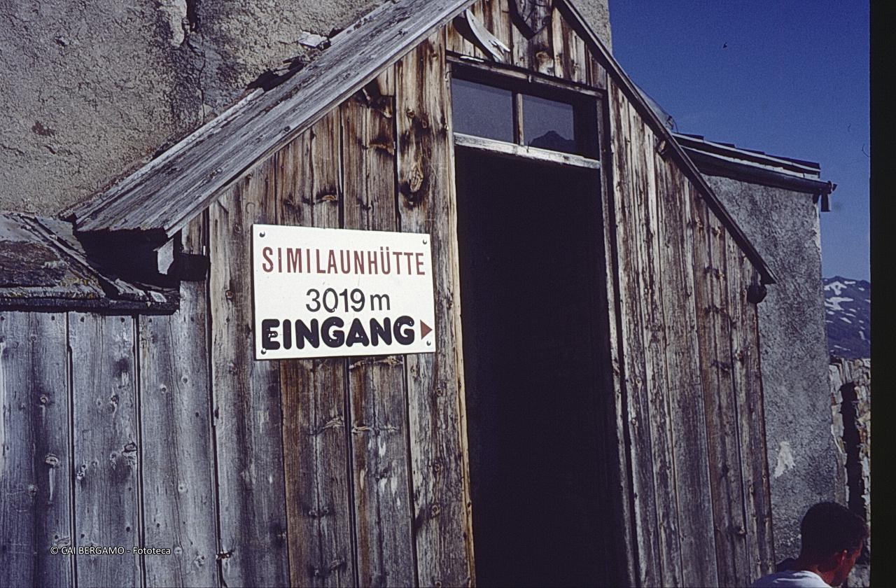 Similianhutte, vecchio ingresso