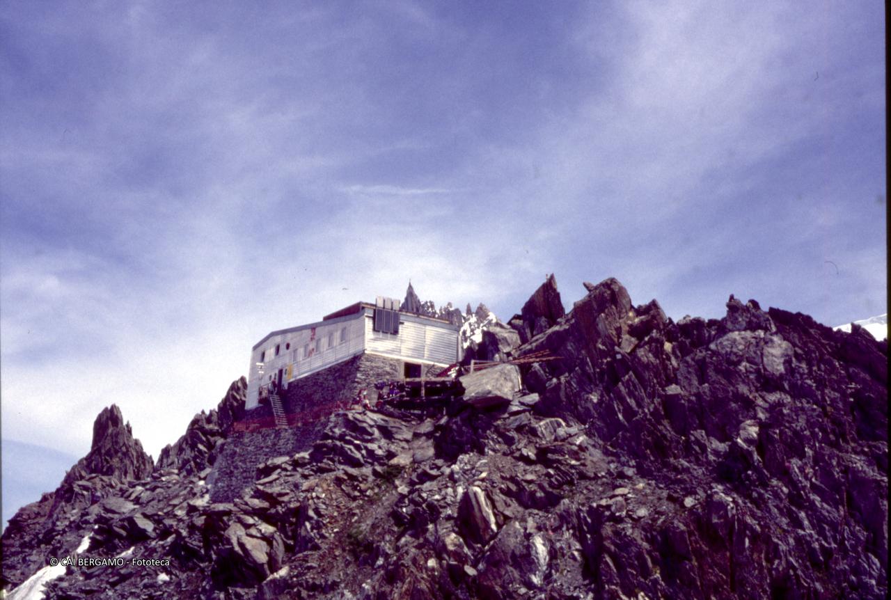 Refuge des Grands Mulets lungo la salita