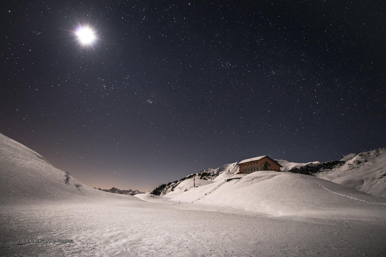 Il Calvi al chiaro di luna - segnalato in "Ambienti Montani"