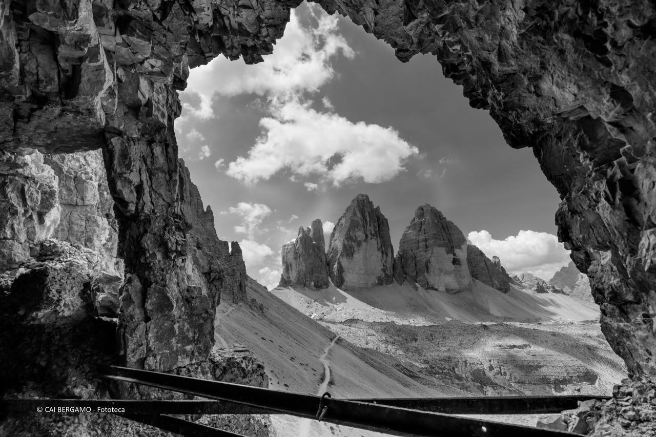 "Finestra sulle Tre Cime" -   Segnalato in "Bianco e nero"