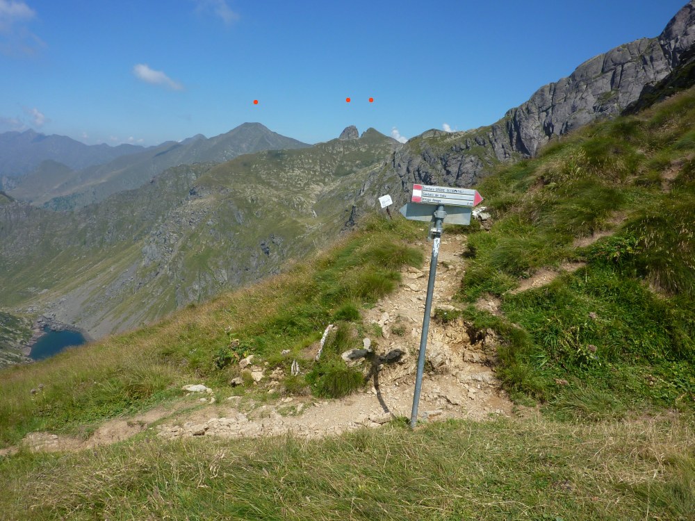 Alla Bocchetta Alta. Pizzo Mellasc, Dente di Varrone, Varrone delle Vacche (20/08/2012)