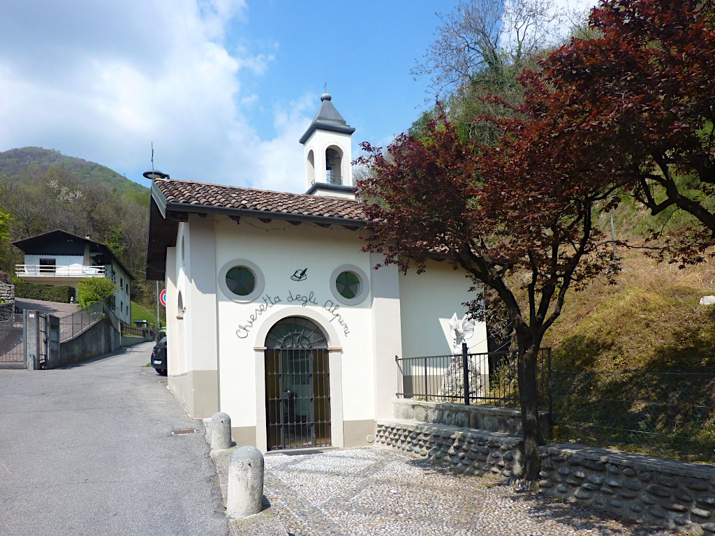 La chiesetta degli Alpini, sul 534A