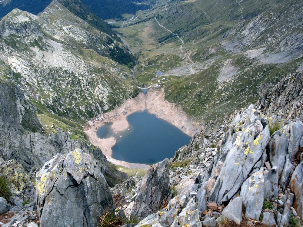 Lago del Diavolo dal monte Aga