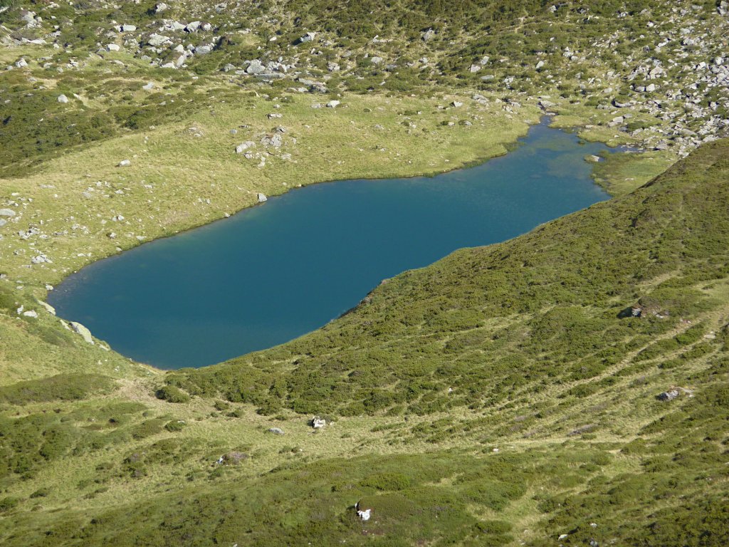 Zoom sul lago di mezzo del Cardeto