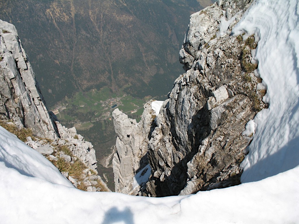 La Valcanale dalla Cima del Fop (non raggiunta dal sentiero 240)