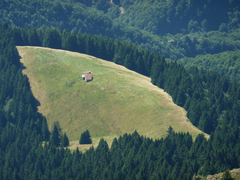 Dal 101, sotto il tratto bocchetta Alta - sella di Cima Fontane (20/08/2012)