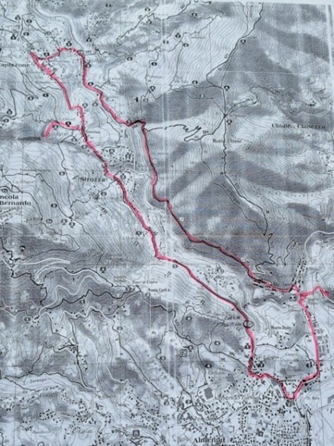 Bassa Valle Imagna mappa