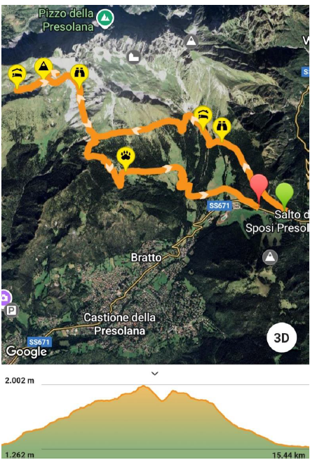 Passo Presolana mappa