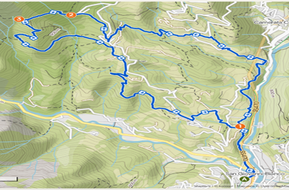 San Giovanni Pianca mappa 1