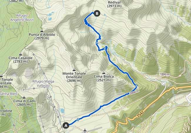 Tonale laghi di Strino