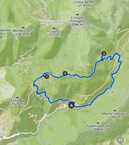 Valzurio mappa immagine