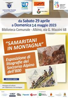 locandina mostra "Samaritani..."
