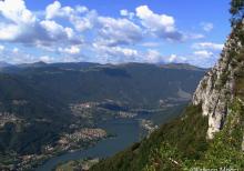 Panorama dal monte Ballerino