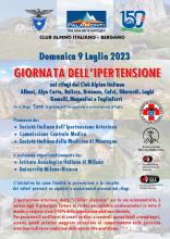 Giornata dell'ipertensione arteriosa nei rifugi del Cai 2023