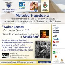 " Walter Bonatti parole in concerto"