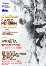 CARLO NEMBRINI per ricordare un amico