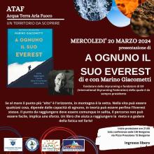 Presentazione del libro di Marino Giacometti dal titolo "A ciascuno il suo Everest"