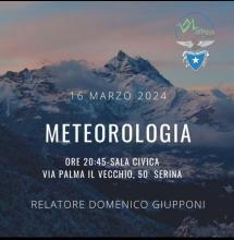 Serata sulla meteorologia 