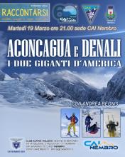RACCONTARSI - ACONCAGUA E DENALI 2  I Giganti d' America