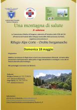 Giornata della salute in montagna  al Rifugio Alpe Corte 18 maggio 2025