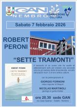 Presentazione del libro "I sette tramonti" di Robert Peroni al GAN di Nembro sabato 7 febbraio 2026 ore 20,30