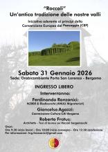 Roccoli, un'antica tradizione delle nostre valli, sabato 31 gennaio 2026 ore 9, Orobicambiente, Porta San Lorenzo, Bergamo