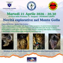 Novità esplorative negli abissi del Monte Golla