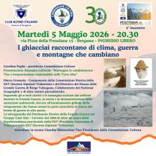 I ghiacciai raccontano di clima, guerra e montagne che cambiano.