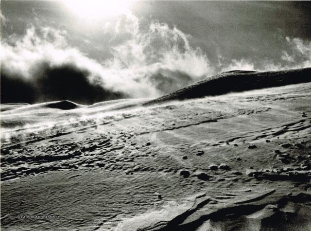 Il cielo nella neve, la neve nel cielo.