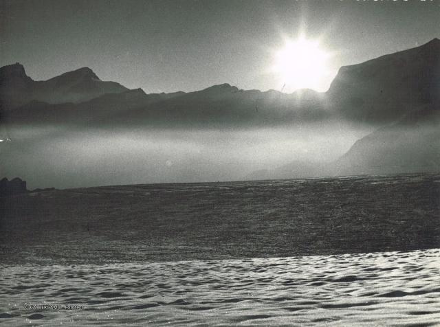 Aurora sull'Ober Theodulgletscher