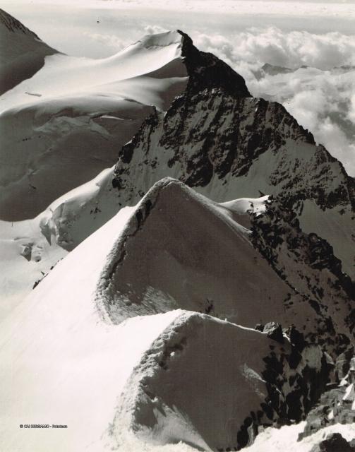 Sulla cresta del Bernina