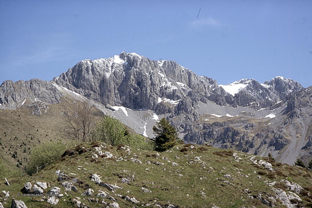 La Presolana dalla valle dei Mulini